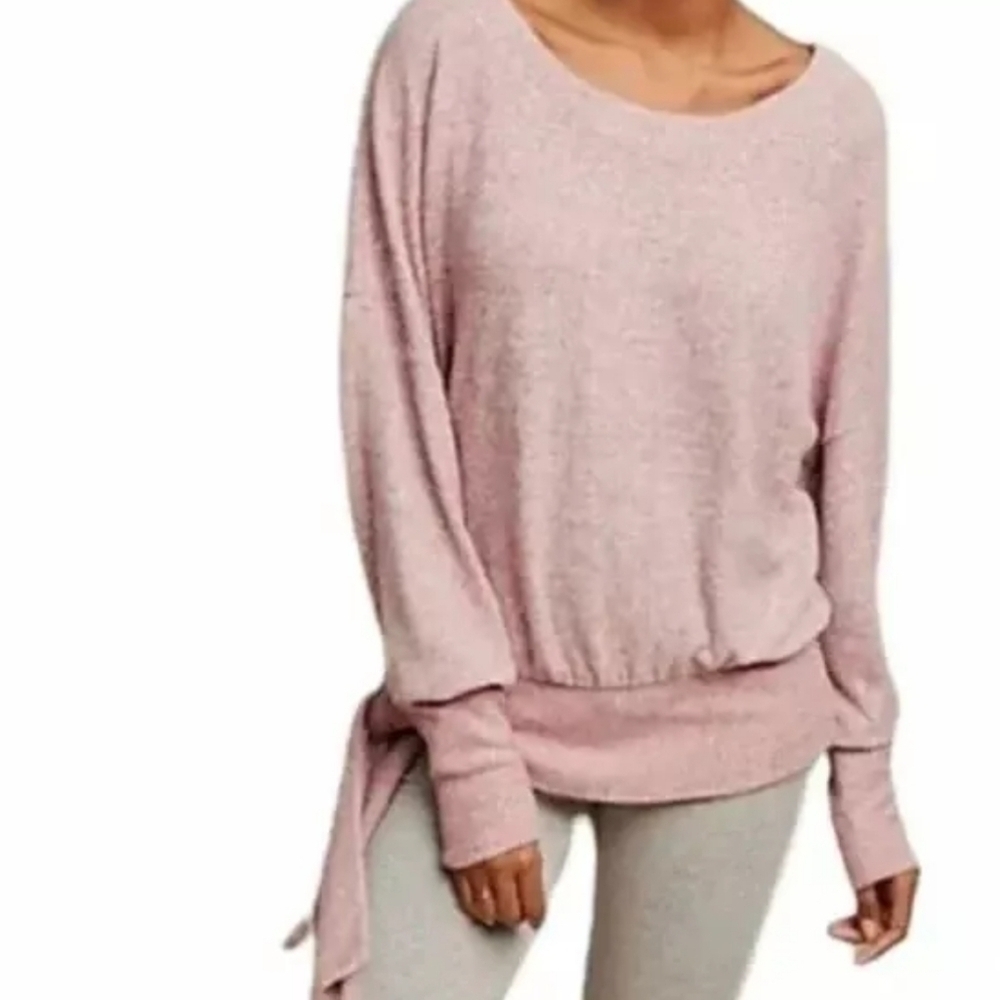 Saturday Sunday Anthropologie Payton Side Tie Top